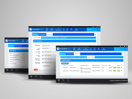 screenshot of Association DNA